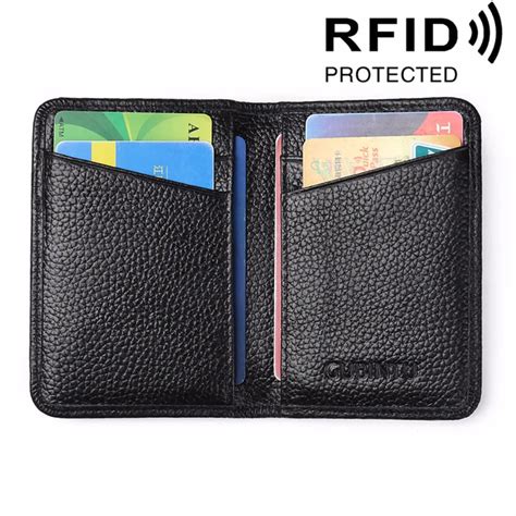 rfid slim card holders|rfid genuine leather card holder.